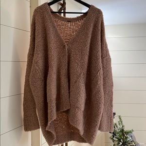 Free people fluffy cardigan